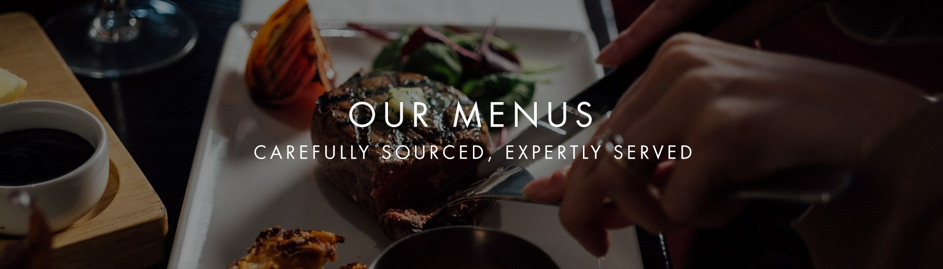 Menus & Prices – Bagshot Miller & Carter Steakhouse