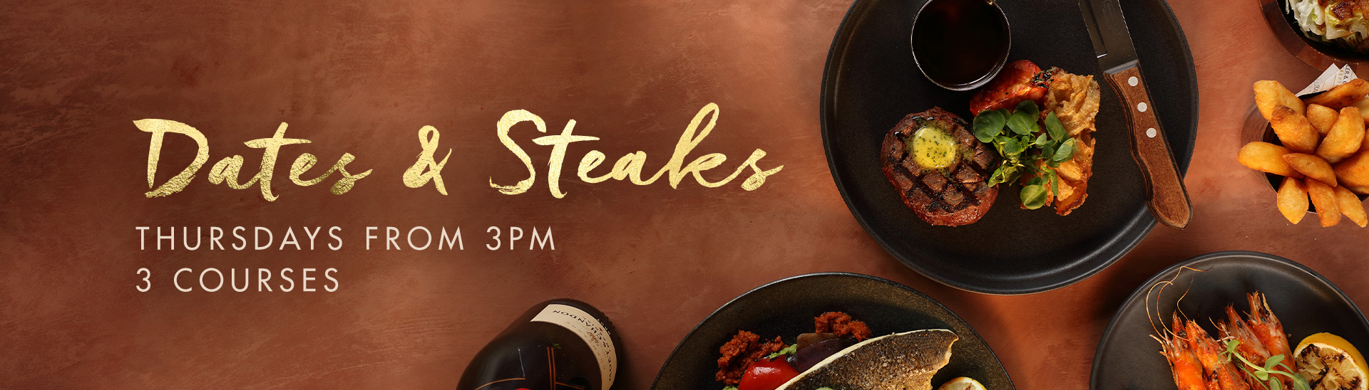 Dates & Steaks at Miller & Carter Gosforth Park