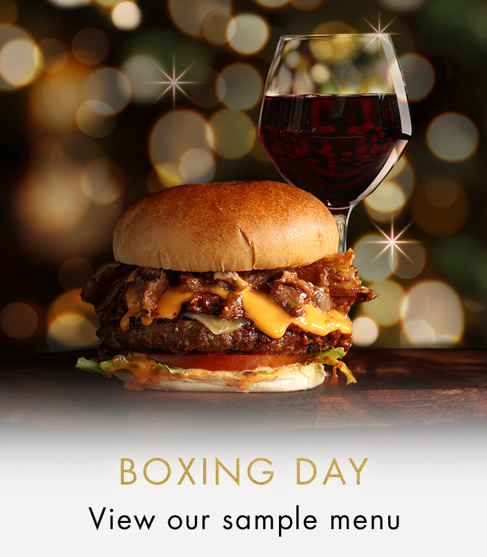 View our Boxing Day Menu